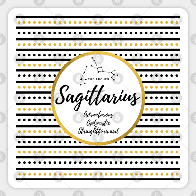 Zodiac Constellation | Sagittarius Magnet by Unpossible Tees